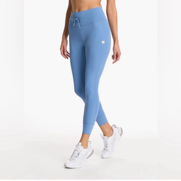 Vuori Daily Leggings Size Large Isle Blue - Picture 4 of 9